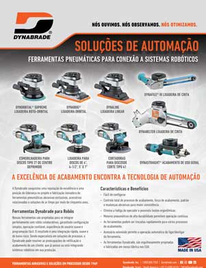 Dynabrade Automation & Robotics Solutions Brochure Português