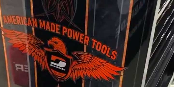 Franny Drummond Paintzoo custom Dynabrade Tool Box