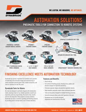 Dynabrade Automation & Robotics Solutions Brochure