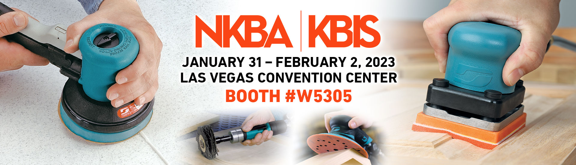 Dynabrade Will Be At KBIS 2023 Booth W5305